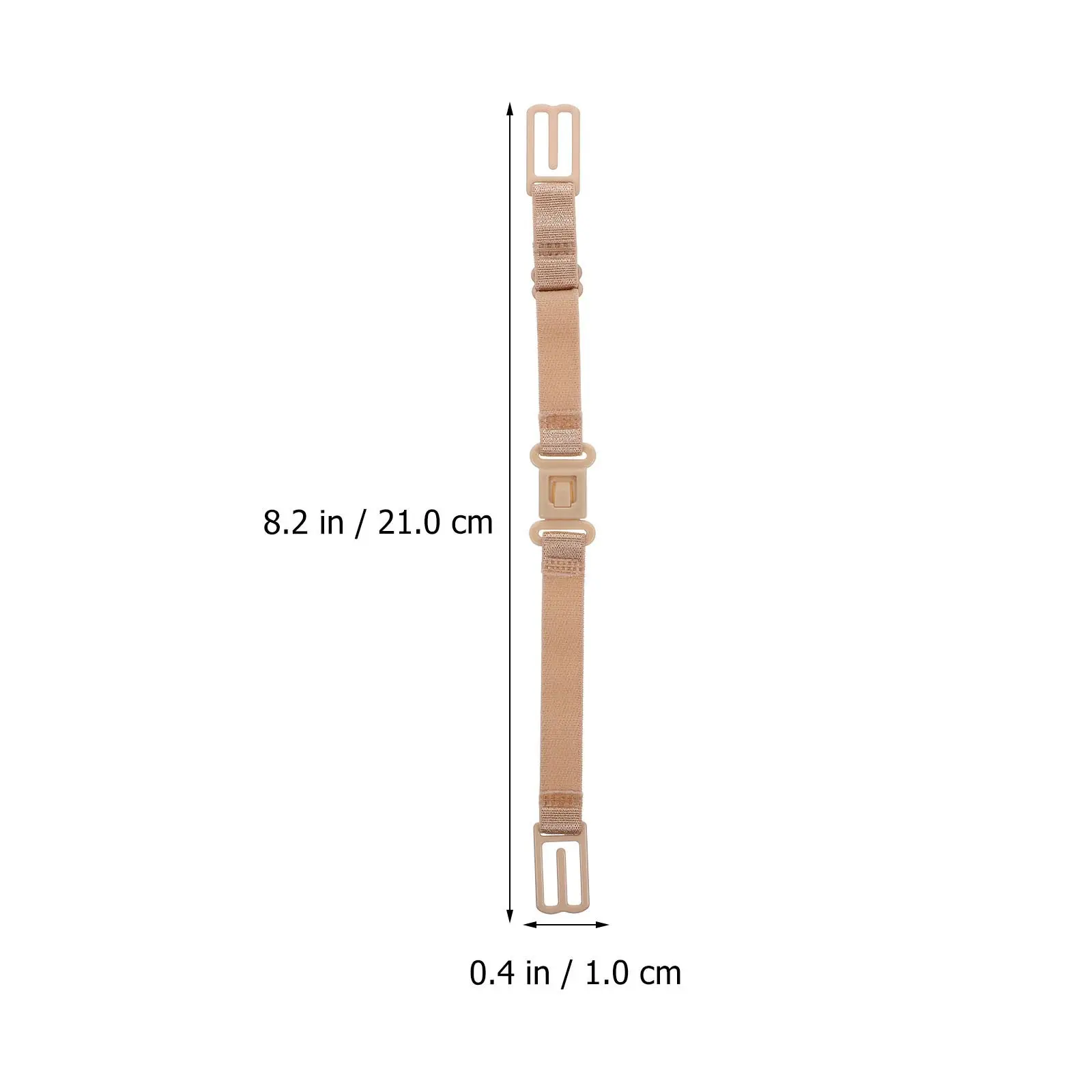 6Pcs Women Non-Slip Bra Strap Adjustable Shoulder Strap Multi-Color Underwear Belt Sports Running Climbing Exercise Anti-Slip