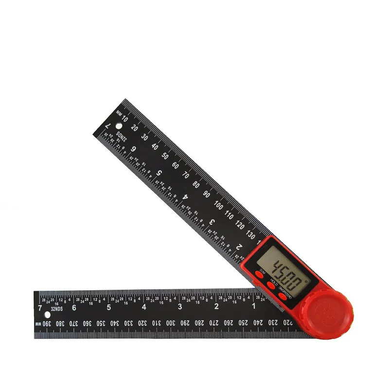 0-200mm/30mm Electronic Digital Protractor Gauge Angle Ruler Goniometer  Measurement Tool Instrument Goniometry Finder Meter