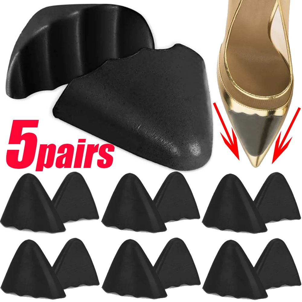 

Foam Shoe Front Pads Forefoot Insert Pad Women Pain Relief High Heel Insoles Protector Shoe Accessories Adjust Toe Front Cushion