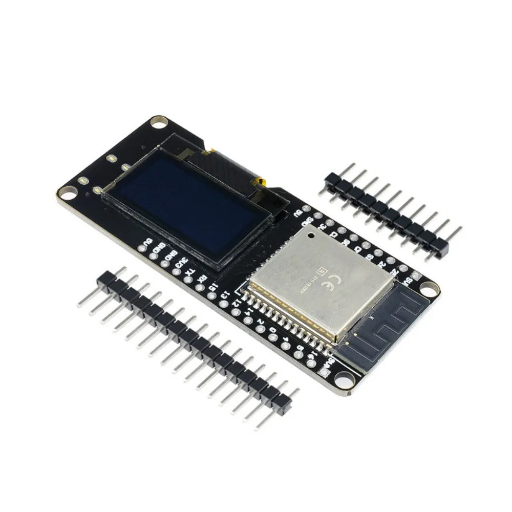 ESP32 Development Board CP2102 With 0.96 Inch OLED 2.4GHz Dual Mode WiFi BLE Module LwIP Protocol AP STA AP+STA for IoT Project