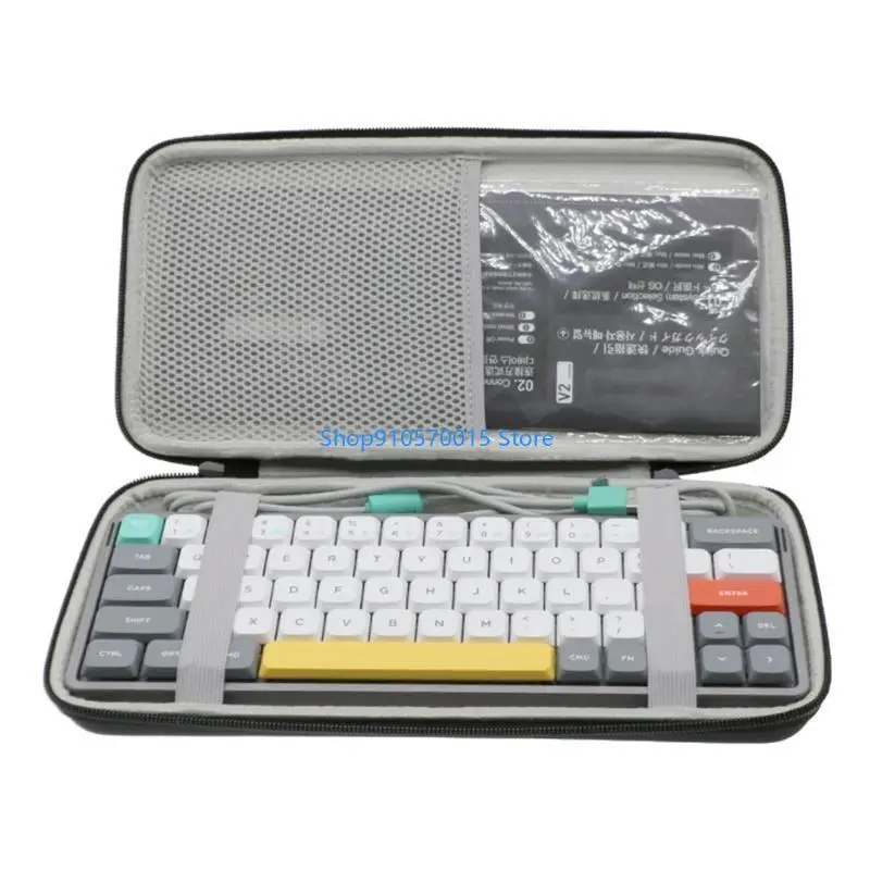B95C Hard Shell Keyboard Case For  Air60 V2 Keyboards Case Provides Robusts Protections During Transit Protective Box