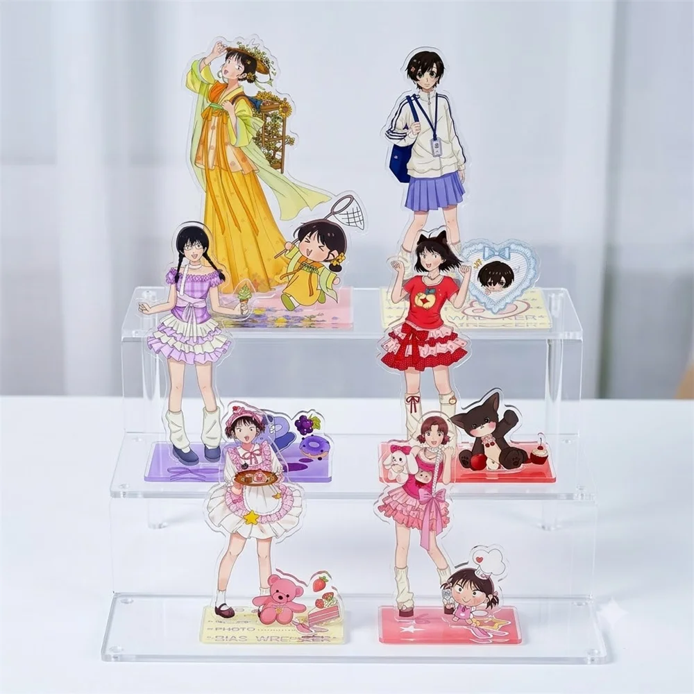 15CM Skip and Loafer Acrylic Keychain Stand Model Cosplay Characters Ornament Accessories Goods Collection Gifts