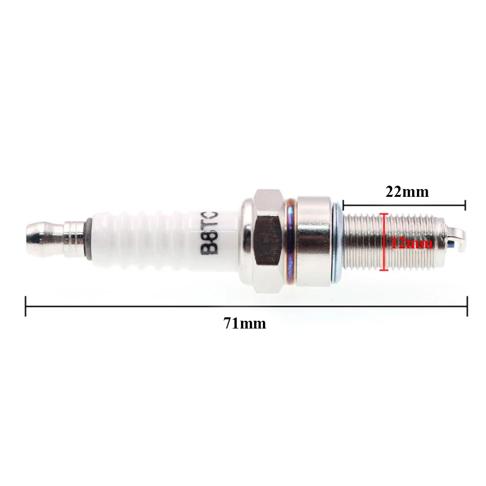 Platinum d8tc spark plug for 4-stroke scooter motorcycle ATV 125cc 150cc 200cc 250cc