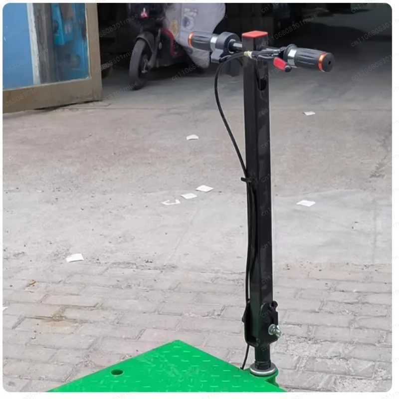 

Электрическая складная тележка 900 Вт, портативная платформенная тележка для строительных площадок, отделочных работ и перевозки грузов