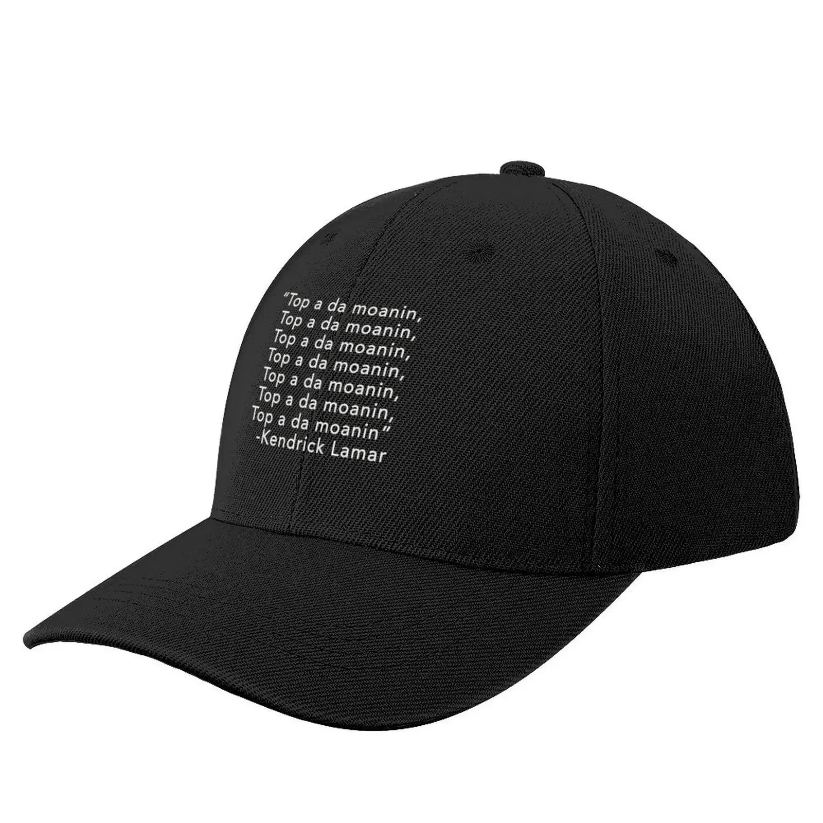 

Top a da Moanin - Kendrick Lamar Baseball Cap Hat Baseball Cap hard hat Brand Man cap Custom Women's Golf Clothing Men's