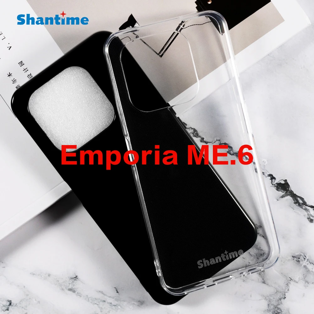 

For Emporia ME.6 Gel Pudding Silicone Phone Protective Back Shell For Emporia ME.6 Core Soft TPU Case