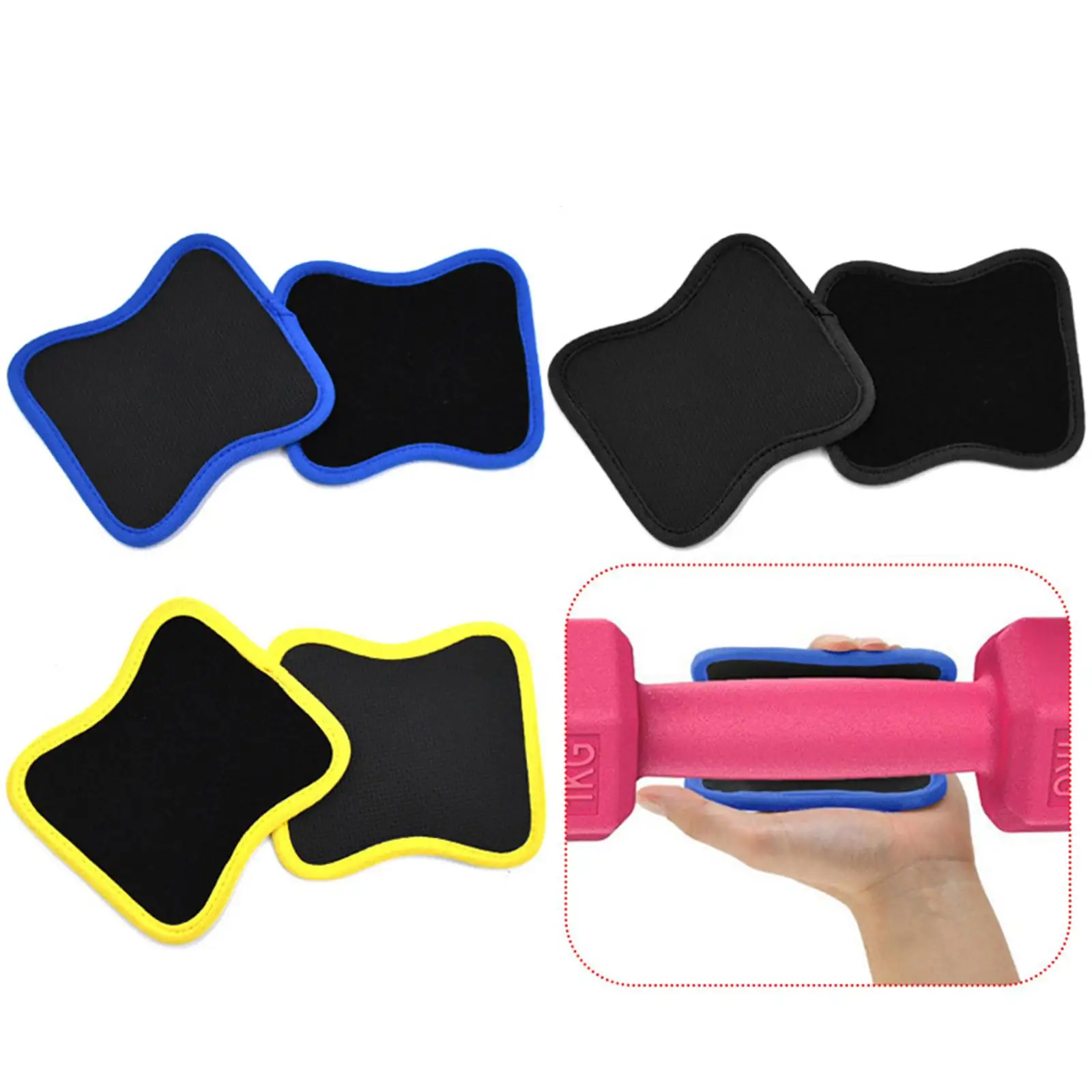 

2x Накладки для хвата, эргономичные аксессуары унисекс для подтягиваний, тяжелой атлетики, тренировок в зале и кросс-тренинга