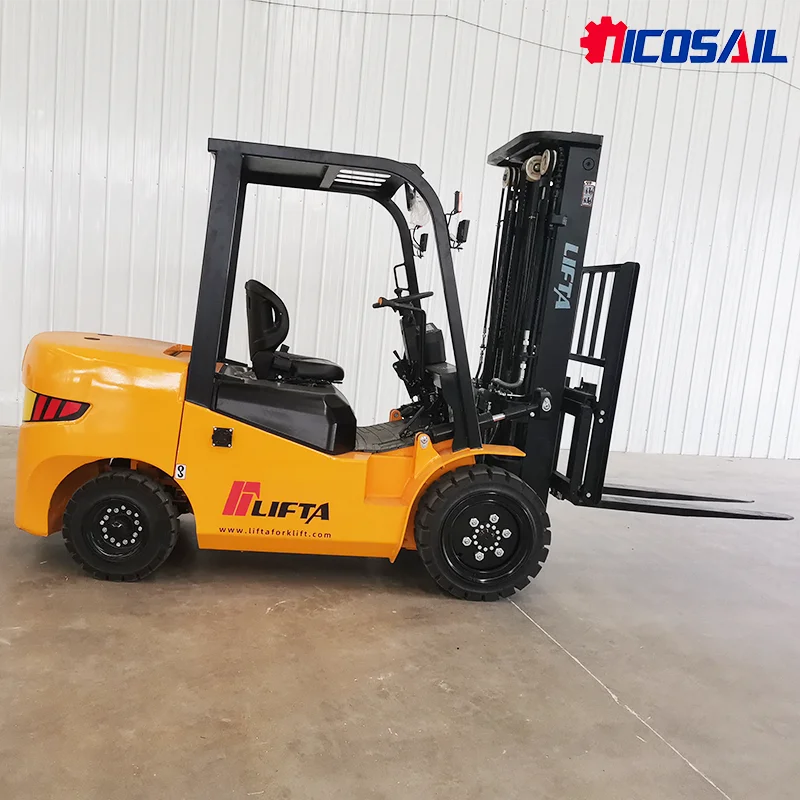 

Factory Outlet Forklift diesel 3 Ton Sturdy All Terrain Four Wheel Drive Forklift Engine Brand New