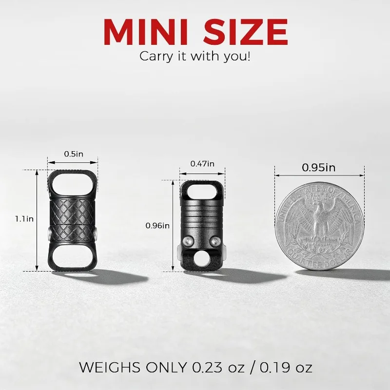 Magnetic Quick Release Keychain Detachable Magnetic Key Chain Portable Car Key Holder EDC Tool