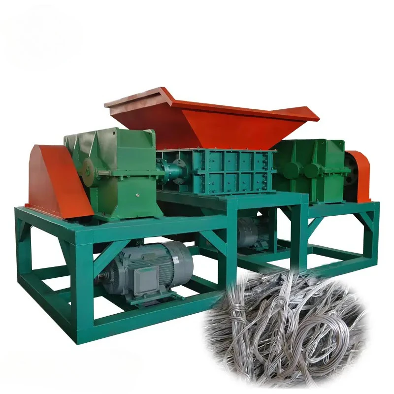 

Hot Sale Metal Shredder Machine Car Shredder Scrap Metal Crusher Manufacturer Tire Shredder Plastic Recycling Crusher Line