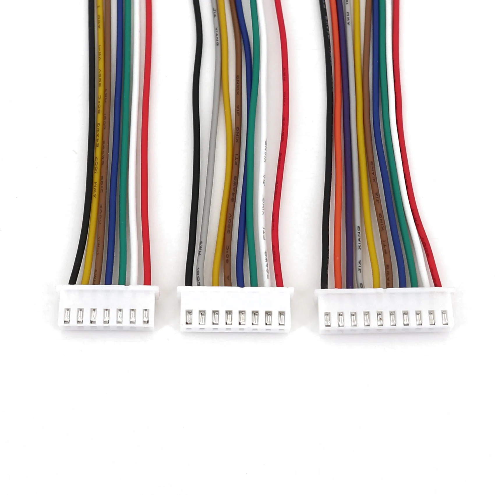 50Sets XH2.54 Pitch 2.54mm 2/3/4/5/6/7/8/10 Pin Single-Head 15cm Electronic Wire to Board Connector