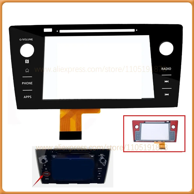 

8 Inch Touch Screen Digitizer For Sub-aruLega-cy Out back 2018-2019 86431 AL66A 86431-AL66A 86431AL66A