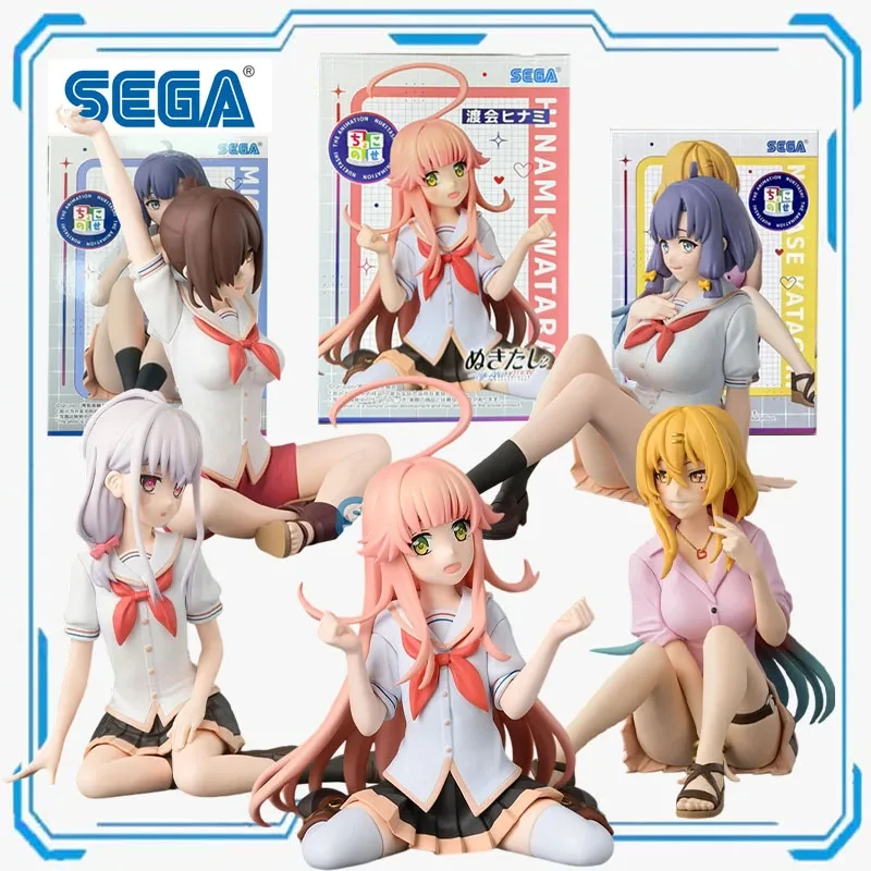 Echte Originele SEGA DE ANIMATIE MISAKI HOTORI Nanase Katagiri NAMI WATARA PVC Figuur Model Anime Echt Speelgoed Gift Desktop