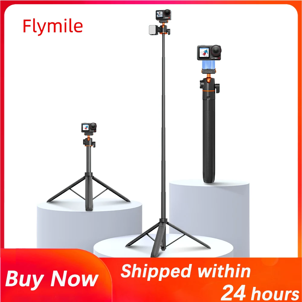 Flymile Magnetic Quick Release Tripod,for (DJI Osmo Action 6