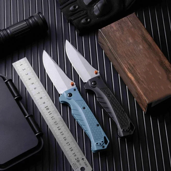 Buttefly BM18060 Pocket Folding Knife 9CR18MOV Blade Nylon fibre Handle Tactical Hunting Camping EDC Survival Tool Knives