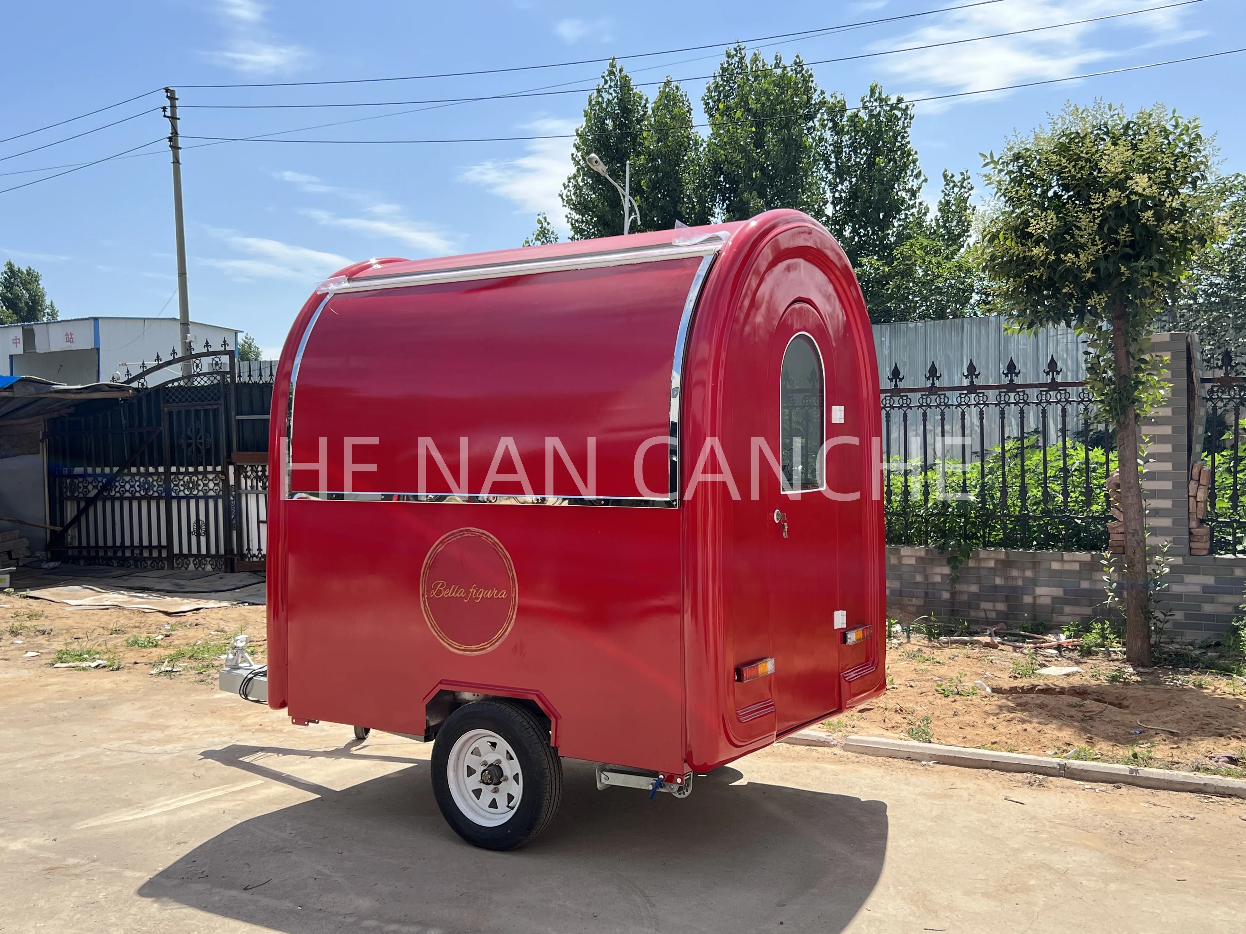 Mini donut cart /portable food stand / portable mini food trailer truck with donut