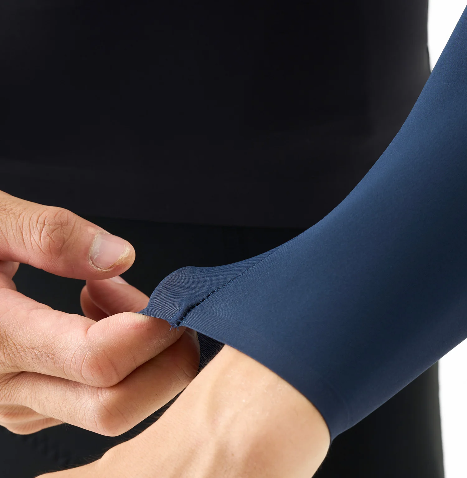 BCBE-ING Herren-Radtrikot, langärmelig, leichtes, atmungsaktives Material, passgenaue Ärmelbündchen, Rennsport-Design, aerodynamisches Radtrikot, Fahrradoberteil. – Detail 5