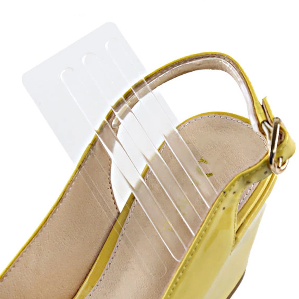 

12 Sheets S al Stickers Thin Heels Shoes Summer Wear Resistant Grips Comfort Liners Pads Foot Care Tools Reducing Friction