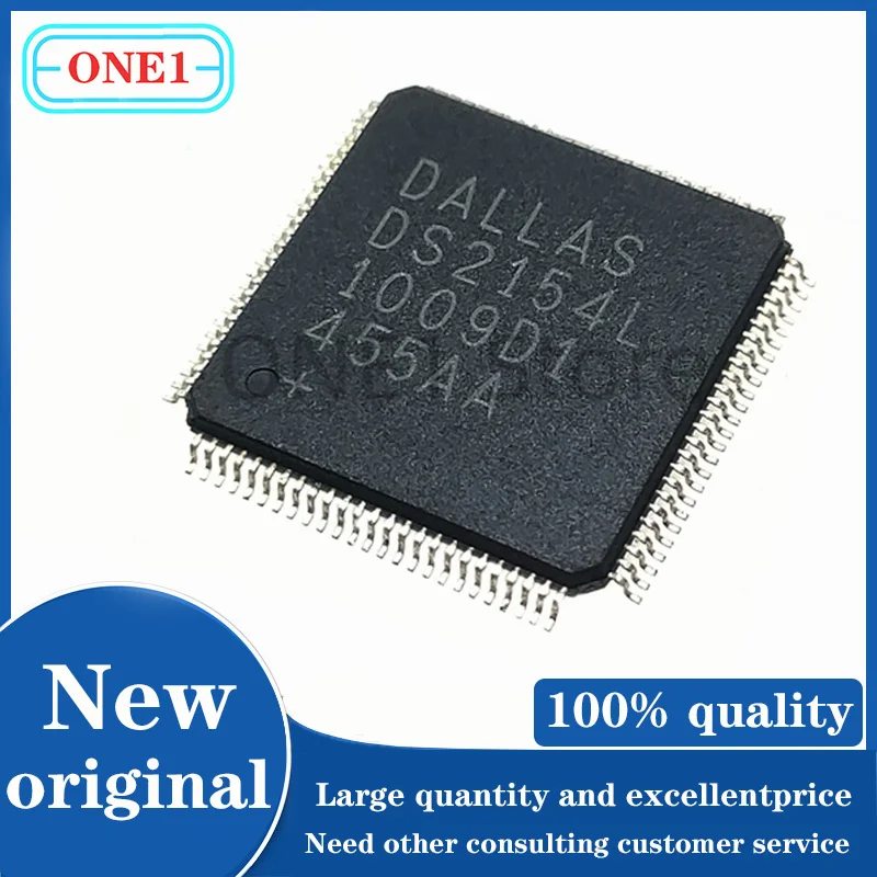 

1PCS/lot Chip New original DS2154L DS2154L+ DS2154LN transceiver LQFP-100(14x14) Telecommunication Interface ICs ROHS