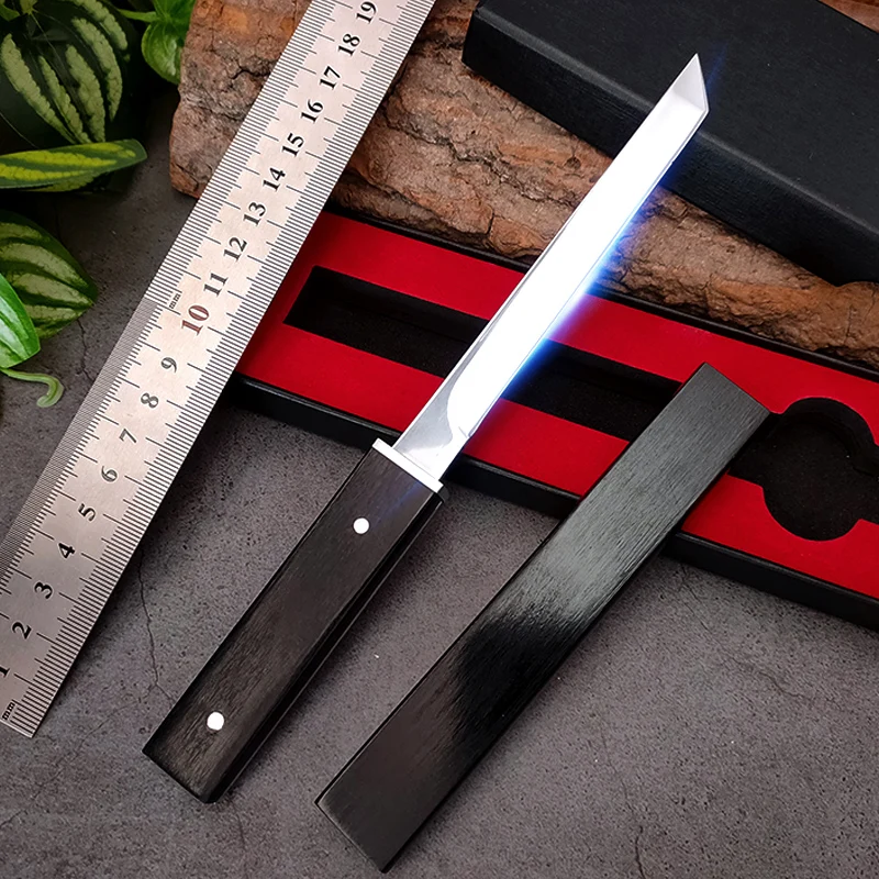 

Нож для обвалочного мяса мясника, нож шеф-повара для измельчения овощей, кухонные ножи с деревянной ручкой, кованое лезвие, нож из нержавеющей стали