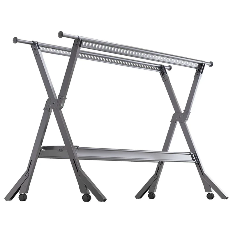 

Clothes drying rod household balcony telescopic drying rack hanger