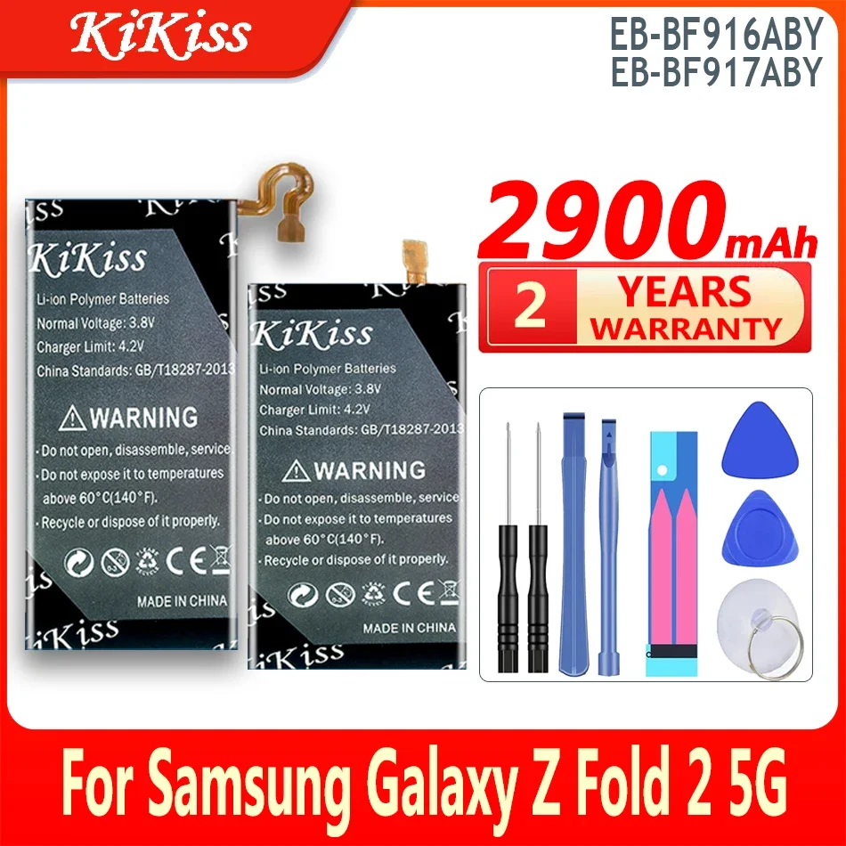 New Battery For Samsung Galaxy Z Fold 2 5G F916 F917 SM-F916U1, EB-BF916ABY EB-BF917ABY Mobile Phone Batteries + Tools