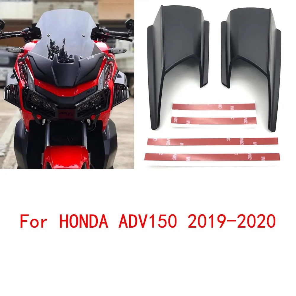 

ADV150 2020 Motorcycle modification parts, body fixed wind wing, side wind wing deflector accessories For Honda ADV-150 2019