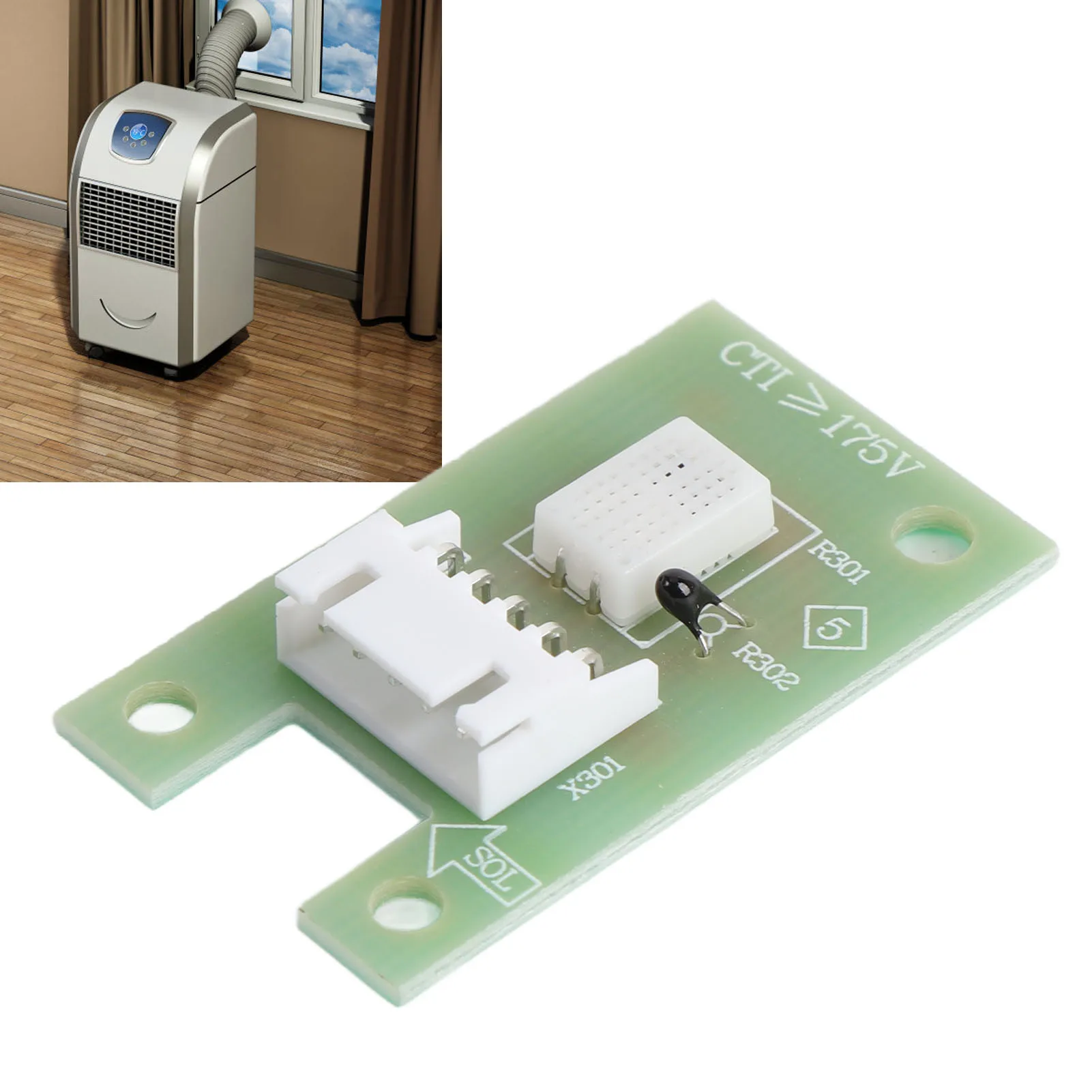 Dehumidifier Humidity Sensor Part Easy Installation  Fit Stable Dehumidifier Humidity Sensor Module for 50 Pints Model