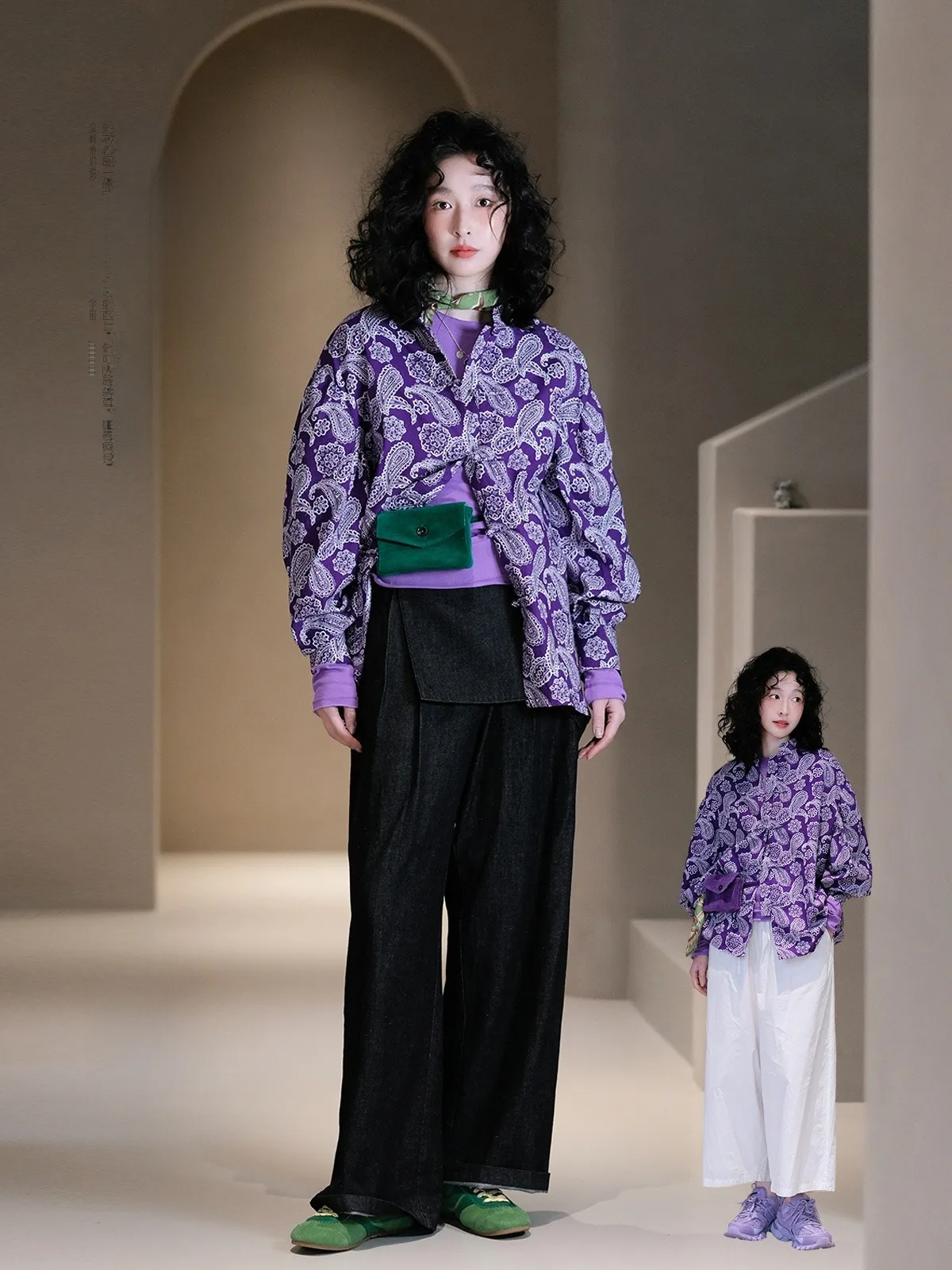 

Женская весенняя рубашка свободного кроя из чистого хлопка с цветочным принтом в винтажном стиле, удобная, дышащая, с длинными рукавами, повседневный топ