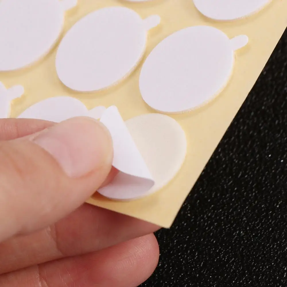 

240 шт., термостойкие наклейки на фитиль для свечей, двусторонние наклейки с восковым фитилем «Маленький хвост», клей для фитиля свечей «сделай сам», клей