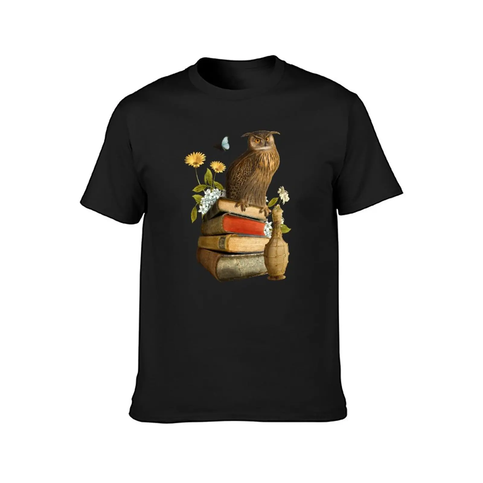 Wise Owl T-Shirt Blouse cute clothes black t shirts for men