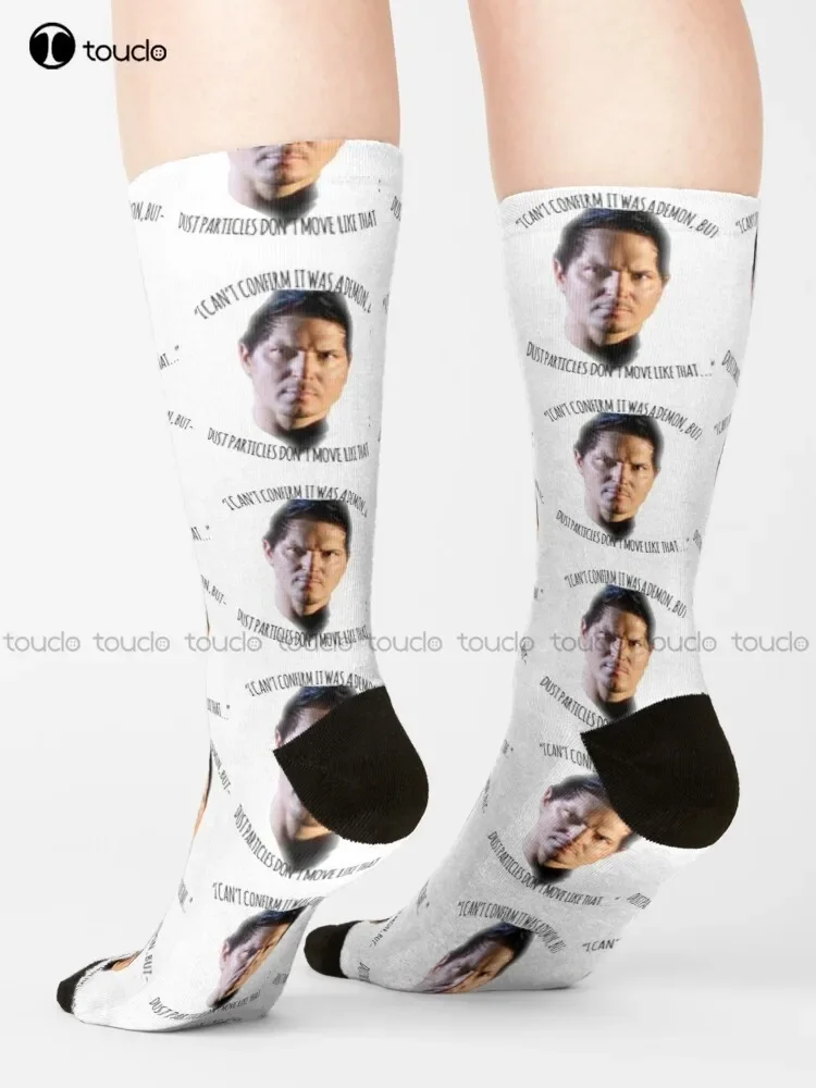 Zak Bagans Socks Long Black Socks Personalized Custom Unisex Adult Teen Youth Socks 360° Digital Print Halloween Christmas Gift