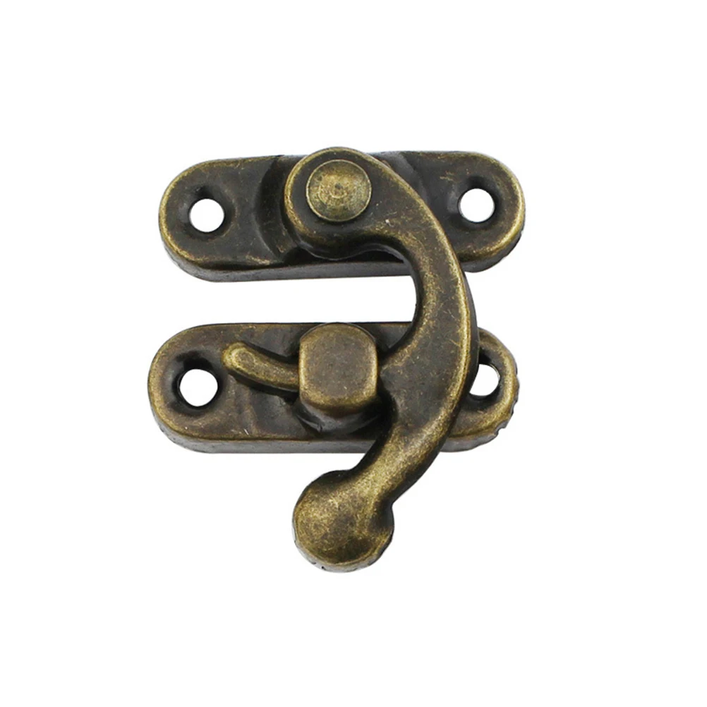 

30pcs Wooden Box Buckle Lock Latch Hasps Spring Trailer Closure Fittings Durable Rustproof Easy Install Lightweight Practical