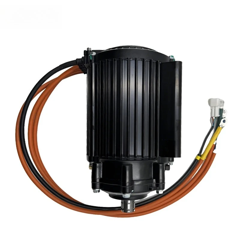 60H 2000W V3 72V 60H Mid Drive Motor with Gearbox Ratio: 1:2.35 for Electric Motorcycle