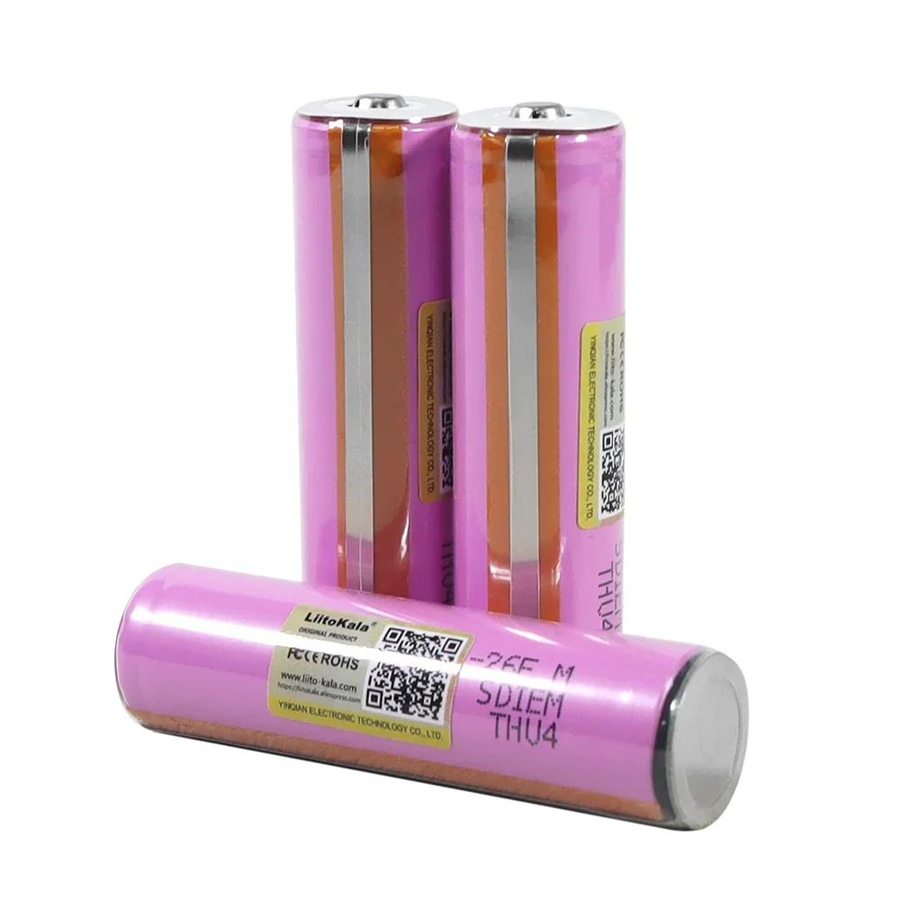 VEITOKALA-Batterie au lithium 18650 V protégée, 2600mAh, aste avec PCB, ICR18650-26F M Eddie ion, 1-10PCS, Nouveau, Original