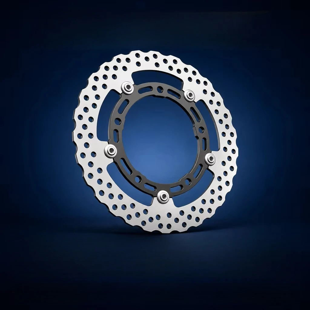 for Kawasaki Z900 Z650 Ninja 650 Front Floating Brake Disc Rotor 300mm 5 Hole PCD 162mm OEM 41080-0666-11I