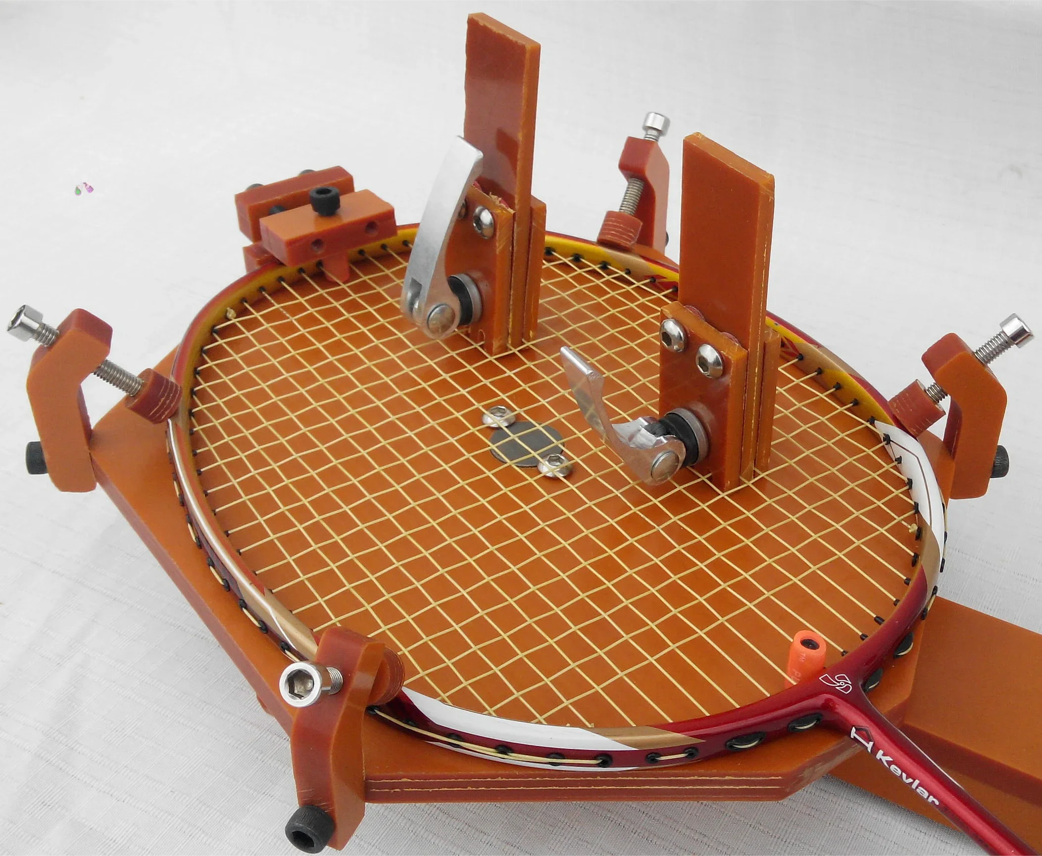 HT-003 Badminton Racket Drawing Machine, Badminton Racket, Threading, Manual