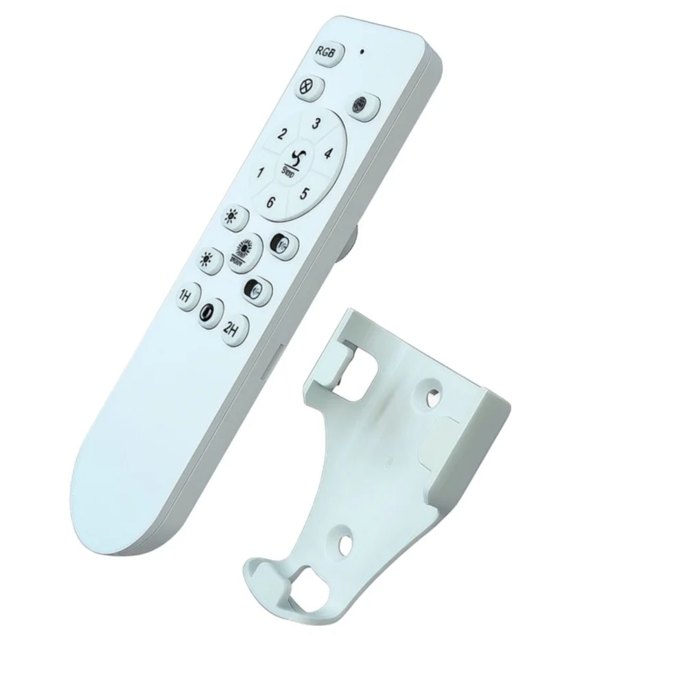 Ceiling For Fan and Light Remote Control 2.4G Wireless with 6 Settings Dimmable Brightness For RGB Color Options 24V DC