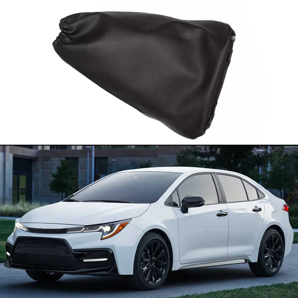 Black Black PU Leather Non-deformation Practical Use Quick Installation Wear-resistant Anti-corrosion Car Interior