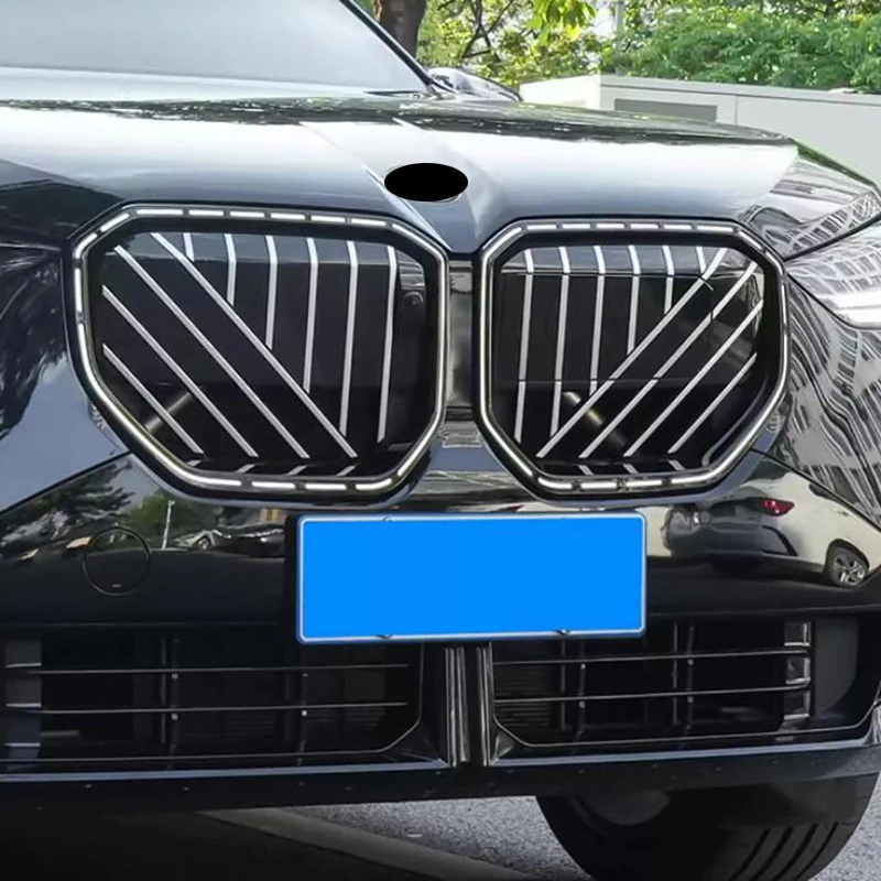 

For BMW X3 G45 2025 2026 Colorful Front Middle Central Grille Panel Frame Cover Trim Car Styling