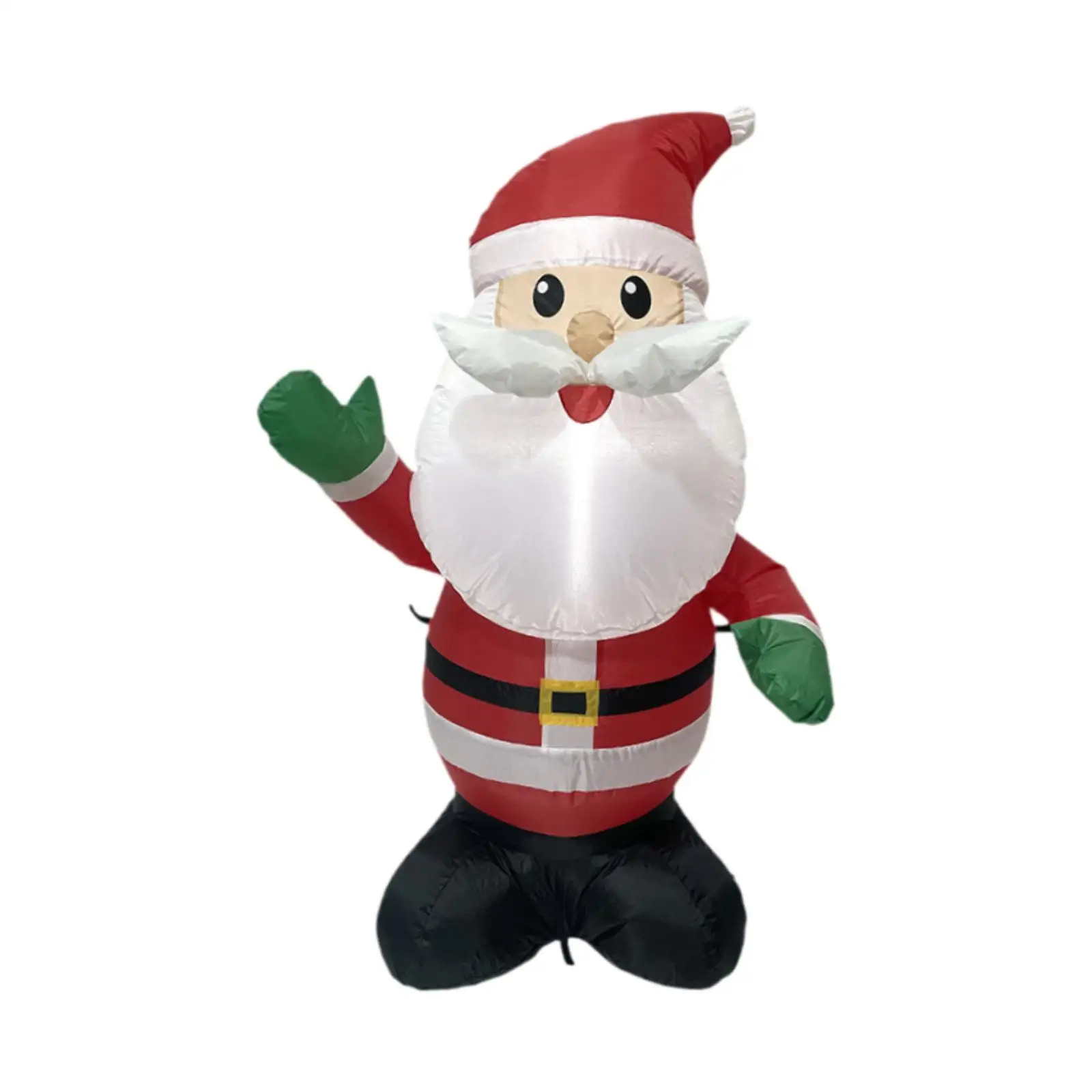 Inflatable Santa Claus with Lights 48Inches Indoor Outdoor Blow Santa Christmas Decoration for Party Yard Xmas Lawn Holiday