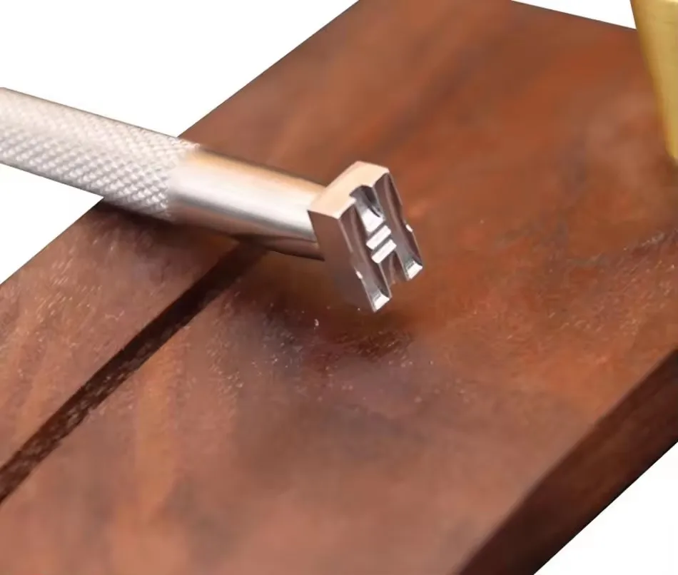 

Woven Basket Stamp 7x11mm - 304 Stainless Steel Textured Pattern Tool for Leathercraft | DIY Embossing Mold for Veg Leather