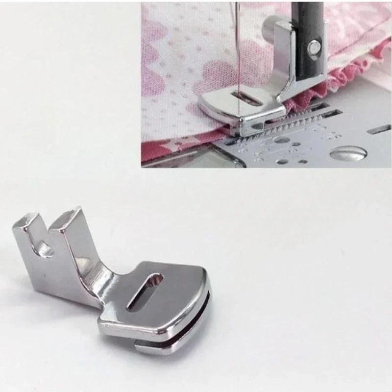 Sewing Machine Accessories Wrinkled Pleated Presser Foot Multifunctiona Household Domestic Useful Things for Tools Thin Fabrics