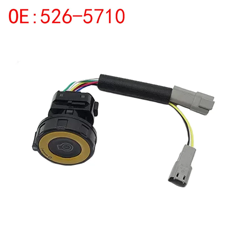 

526-5710 Подходит для экскаватора Caterpillar E320GC 323336 526-5710 Выключатель зажигания с одной кнопкой 5265710