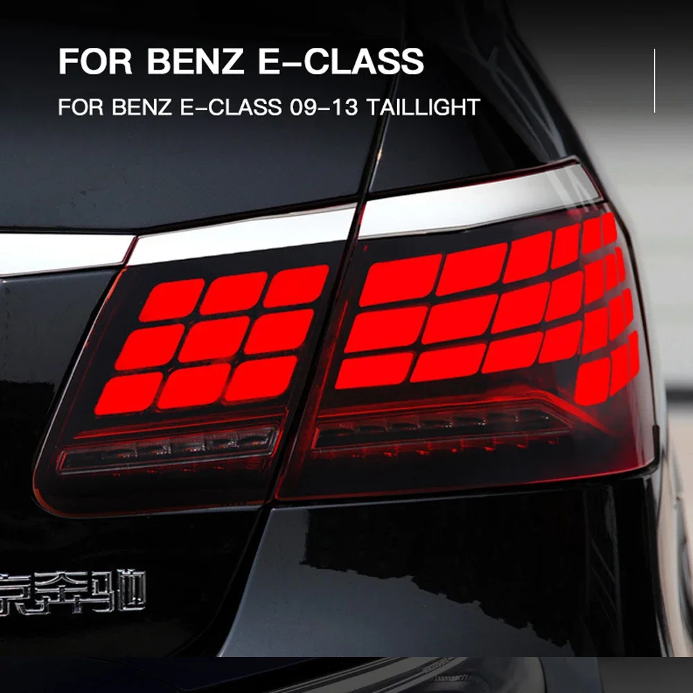 Car Lights for Benz W212 Tail Light 2009-2015 E-Class E200 E260 E300 LED Tail Lamp DRL Signal Brake Reverse Auto Accessories