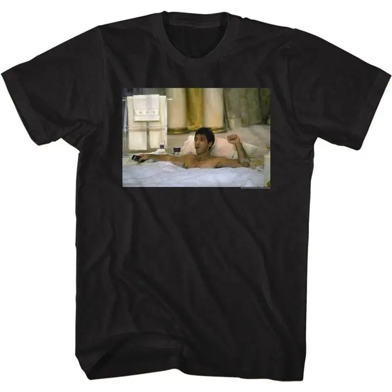 Camiseta Scarface Bubble Bath_Negro