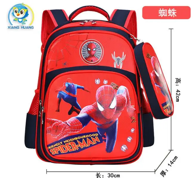 Kids Frozen School Bags Children Spiderman Backpacks for Girls Waterproof Backpack Primary Schoolbag Mochila Bookbag