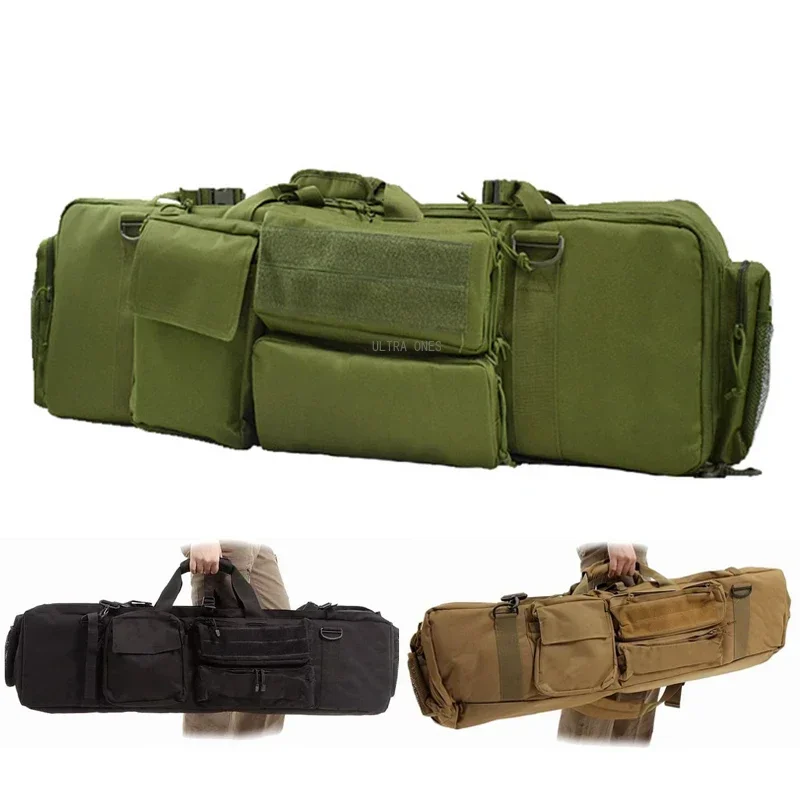 

Tactical Gun Bag Outdoor Shooting Hunting Airsoft Double Rifles Handbag Wargame Paintball Padded Protective Guns Range Bags