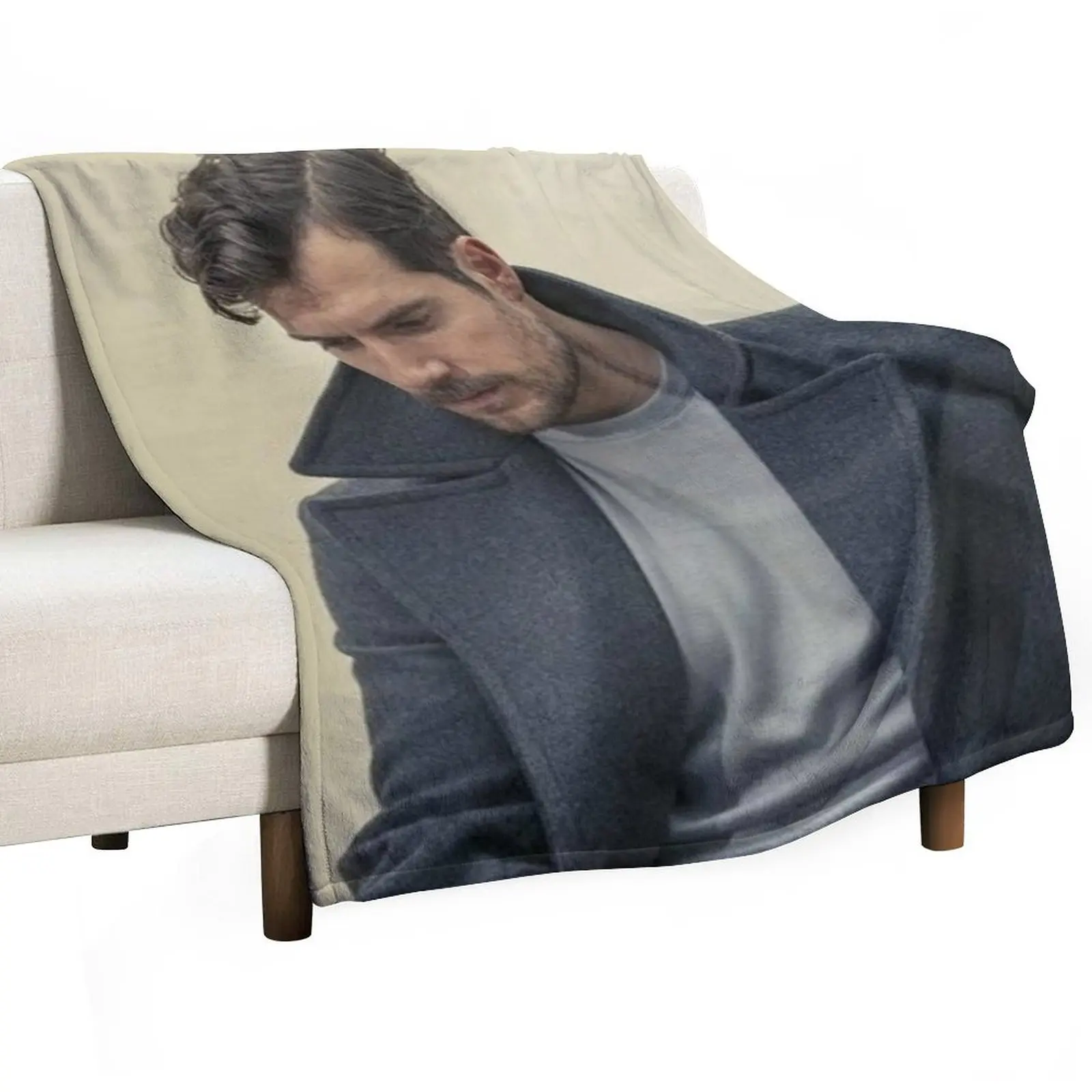 

henry cavill Throw Blanket Thermal wednesday Custom Sofas Blankets