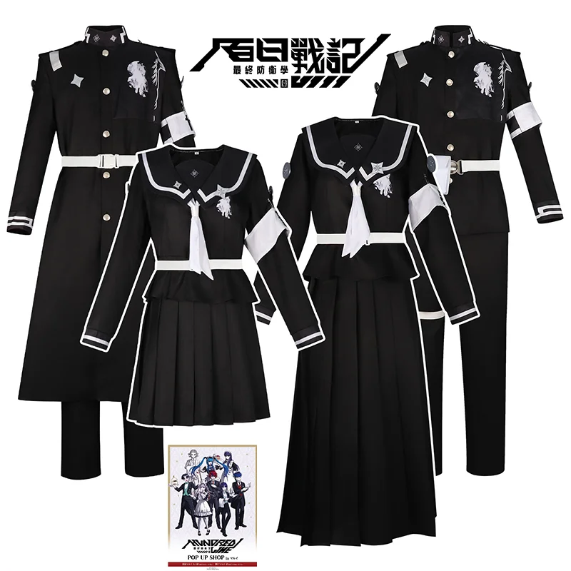 

Костюм для косплея The Hundred Line Sumino Takumi Tsukumo Menu Sizuhara Hiruko, женское пальто, платье, костюм на Хэллоуин